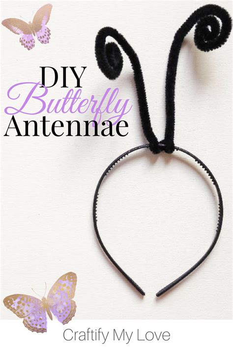 diy butterfly antenna headband|ladybug movie show headband diy.